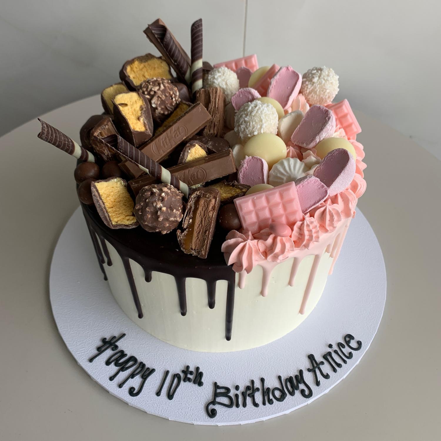 Two Sides Nikos Cakes