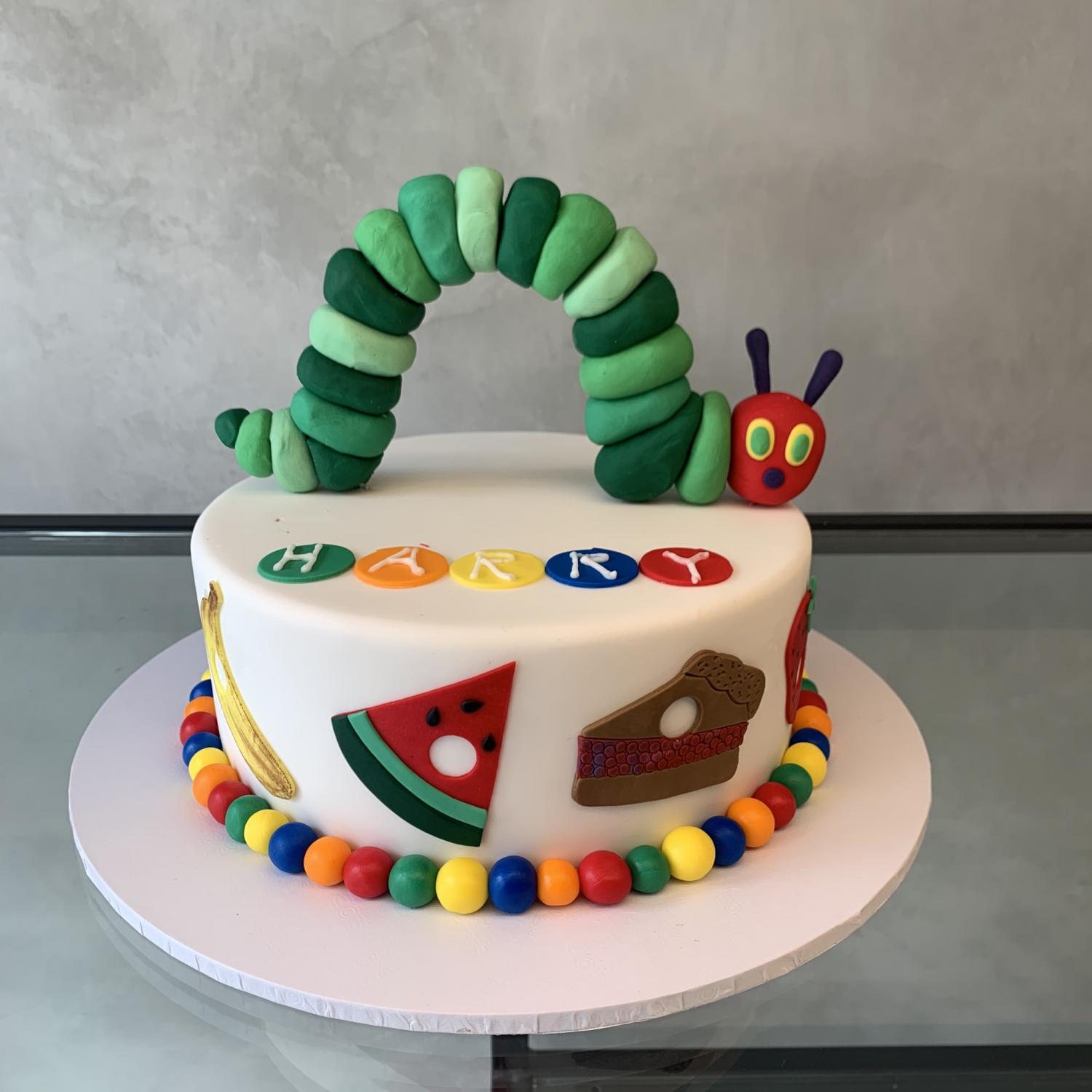 Very Hungry Caterpillar Book Cake Very Hungry Caterpillar Book Cake