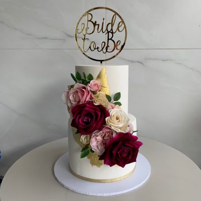 Apron Kitchen Tea Bridal Shower Cake  CakeCentralcom
