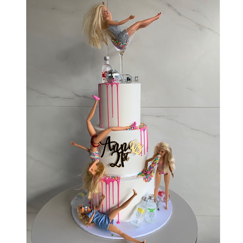 20 Drunk Barbie Cakes For Your 21st Birthday - Its Claudia G