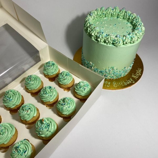 Green Buttercream Nikos Cakes