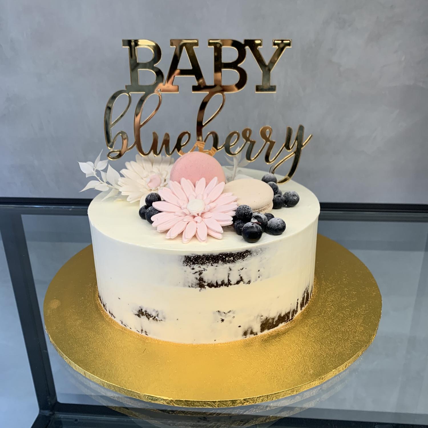 Blueberry Baby Nikos Cakes