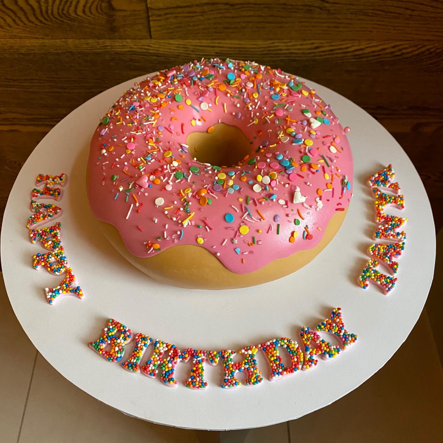 Donut Worry Cake Nikos Cakes